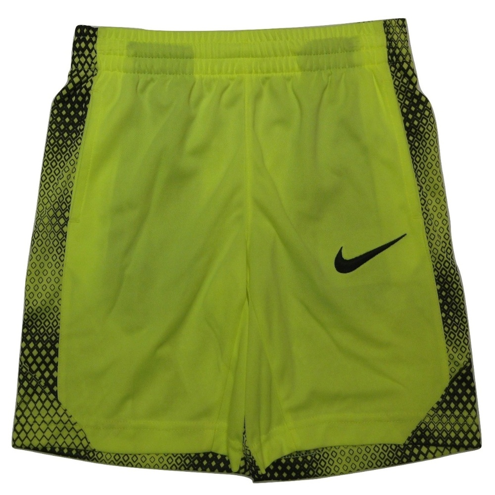 Nike Little Boys Avalanche Shorts Dri-FIT Volt (7)